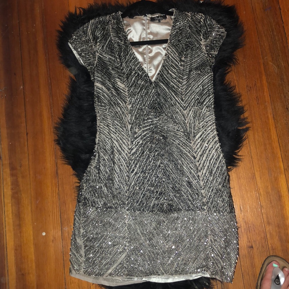 Sequin Parker Dress